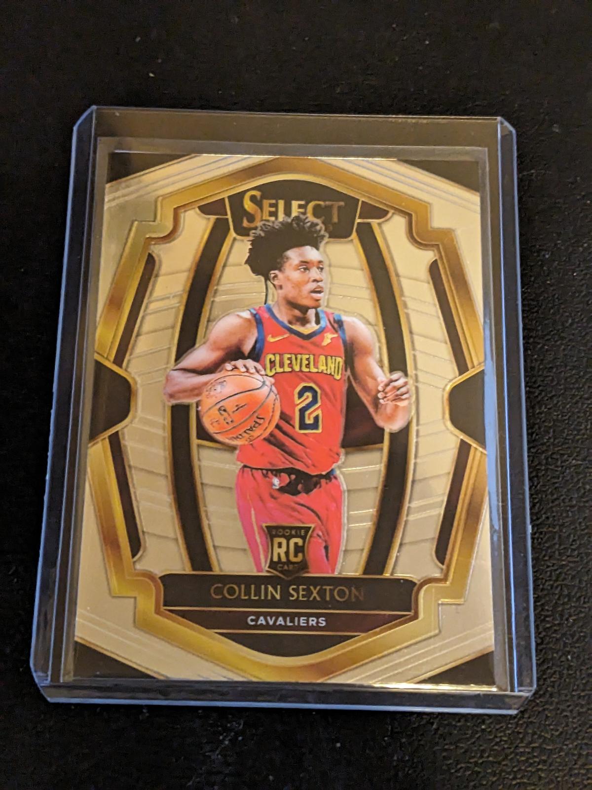 2018-19 Panini Select #172 COLLIN SEXTON Premier Level RC Rookie Card CAVALIERS