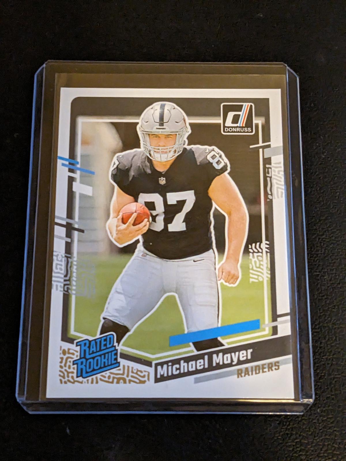 2023 Panini Donruss Michael Mayer RATED ROOKIE #361 Base RC Las Vegas Raiders