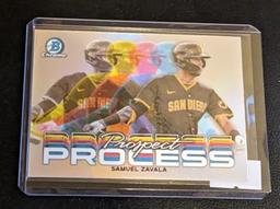 2023 Bowman Chrome - Prospect Process #PRP-2 Samuel Zavala (RC)