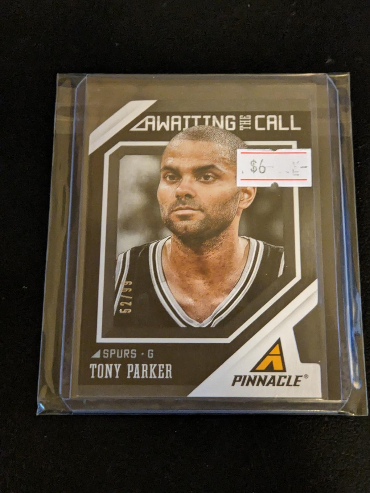 2013-14 Pinnacle Awaiting the Call Spurs Basketball Card #11 Tony Parker