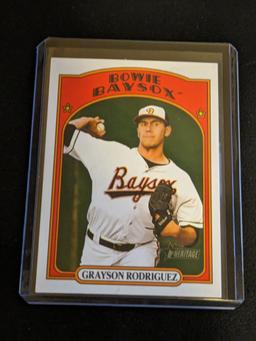 2021 Topps Heritage Minor League Grayson Rodriguez Prospect #34