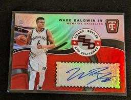 Wade Baldwin IV auto 27/99 SP 2017 panini