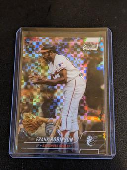 2022 Topps Stadium Club Chrome Frank Robinson #302 Xfractor Baltimore Orioles