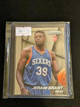 Jerami Grant 2014-15 Prizm Base Rookie Card #282 RC 76ers Pistons