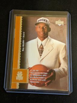 1996-97 Upper Deck Ray Allen #69 Rookie Milwaukee Bucks