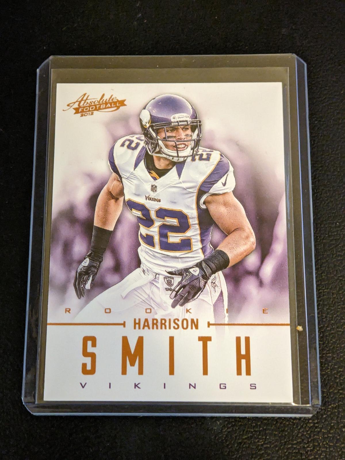 022/399 SP Harrison Smith 2012 Panini Absolute card