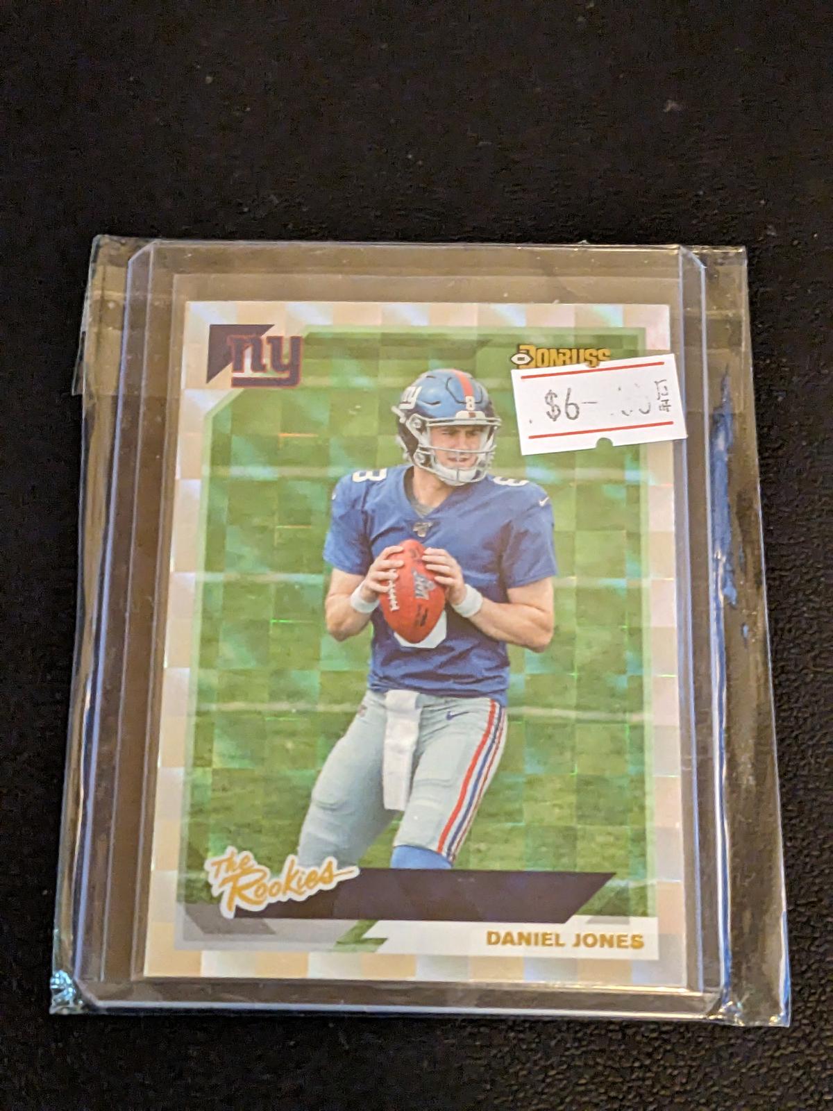 DANIEL JONES 2019 Donruss #1 Draft Pick XFractor Rookie Card RC NY Giants