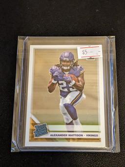 2019 Panini Donruss Optic Rated Rookie Alexander Mattison #181 RC