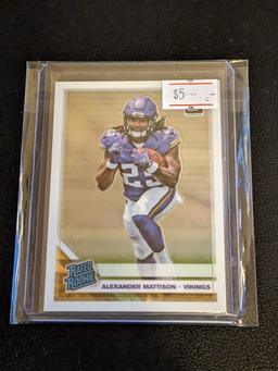 2019 Panini Donruss Optic Rated Rookie Alexander Mattison #181 RC