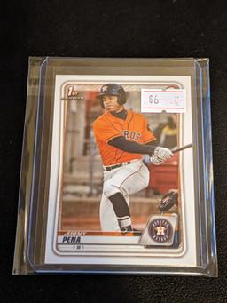 Jeremy Pena 2020 Bowman #BP-61 1st Prospects Houston Astros