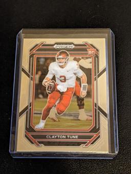 2023 Panini Prizm Draft Picks Clayton Tune 111 Base Rookie Card