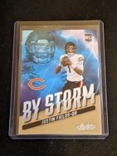 2021 Absolute Football Justin Fields Rookie RC By Storm