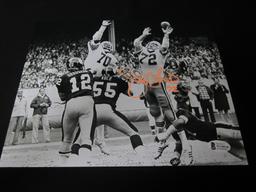 JERRY SHREK SIGNED 8X10 PHOTO BROWNS COA