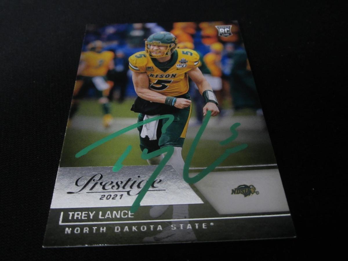 2021 PRESTIGE TREY LANCE AUTOGRAPH RC COA