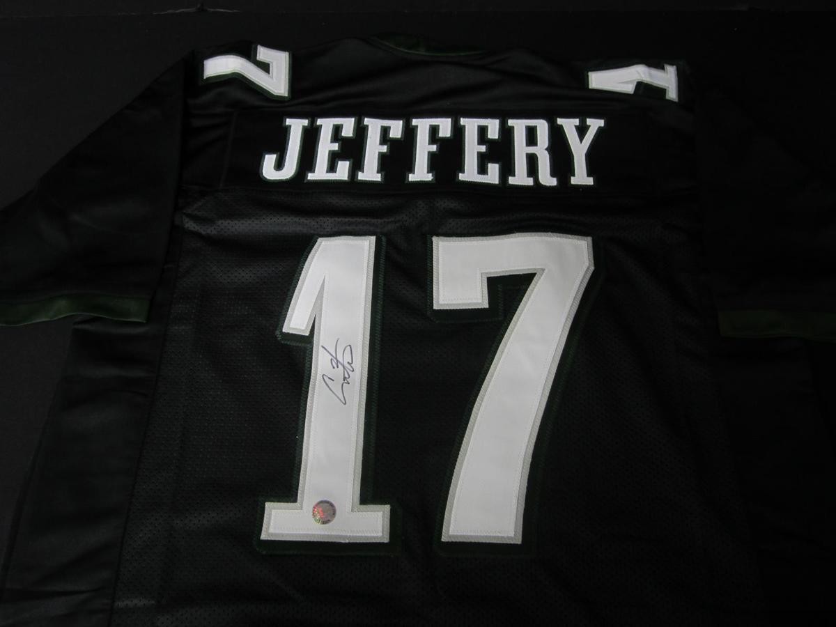 EAGLES ALSHON JEFFERY SIGNED JERSEY COA