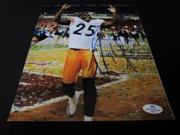 RYAN CLARK SIGNED 8X10 PHOTO STEELERS COA