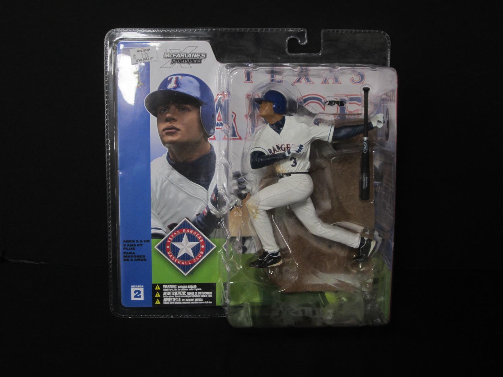 ALEX RODRIGUEZ MCFARLANE FIGURE CIB RANGERS