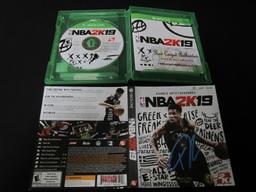 GIANNIS ANTETOKOUNMPO SIGNED NBA 2K19 COA