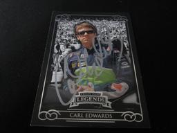 2009 PRESS PASS CARL EDWARDS AUTOGRAPH