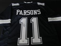 COWBOYS MICAH PARSONS SIGNED JERSEY COA