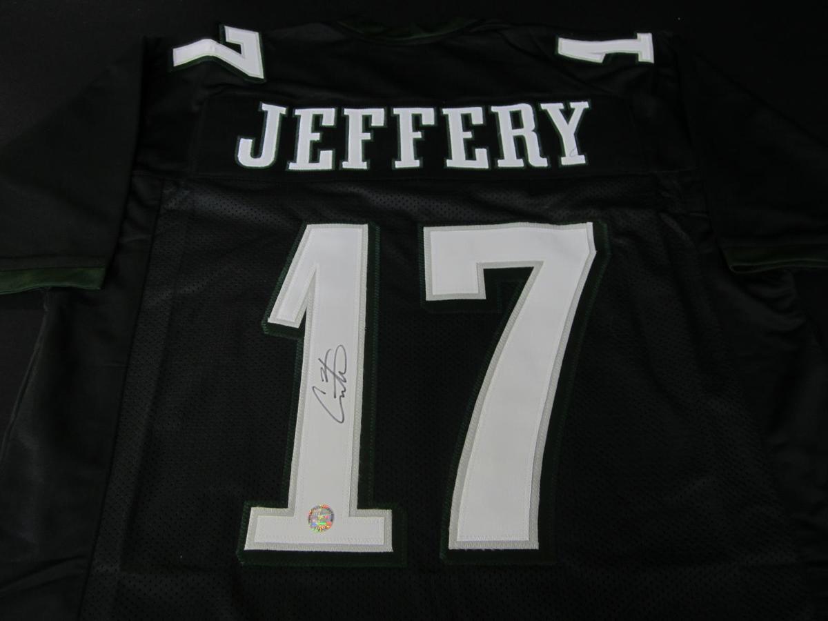 EAGLES ALSHON JEFFERY SIGNED JERSEY COA