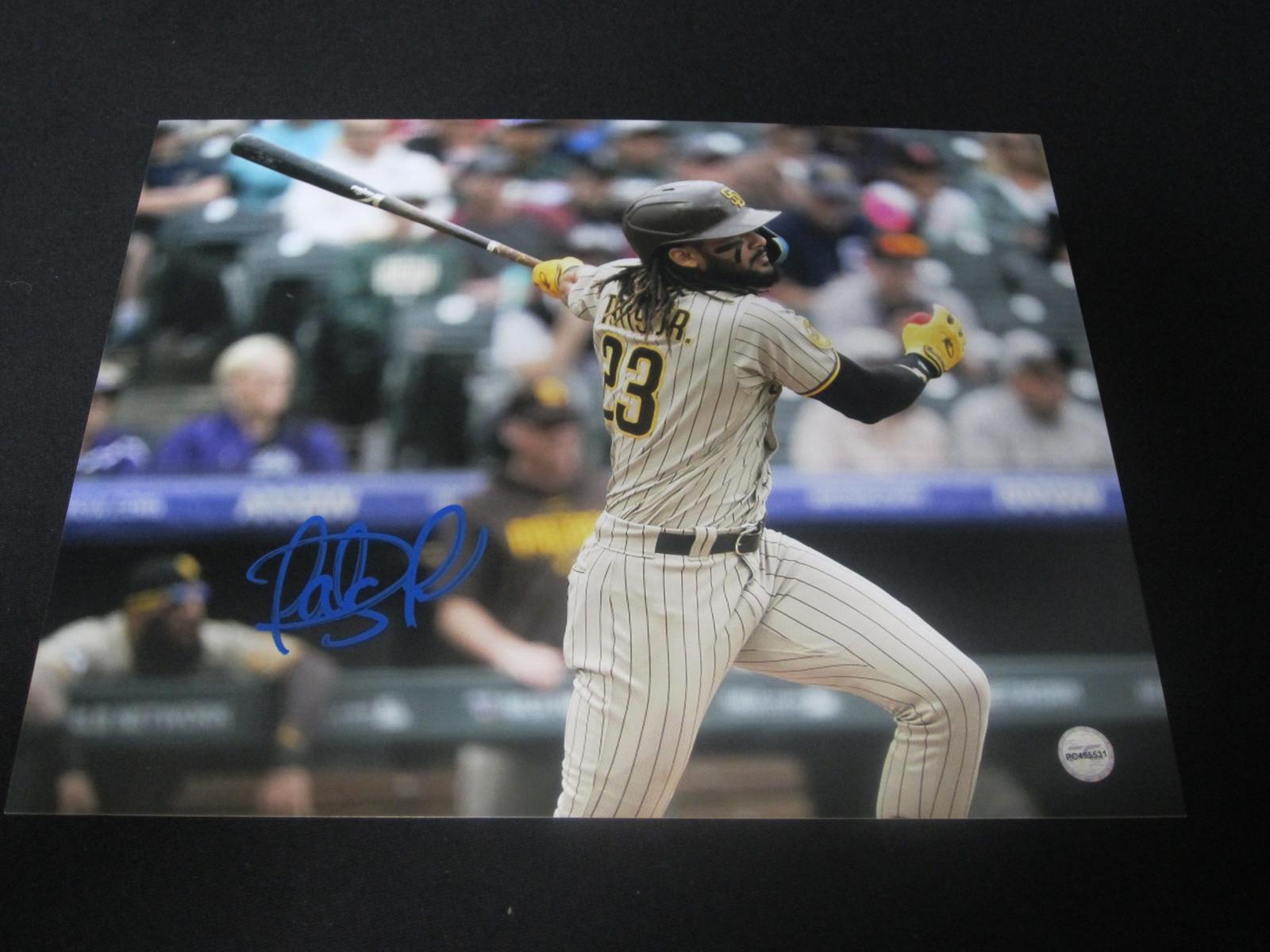 Fernando Tatis Jr Signed 8x10 Photo COA Pros