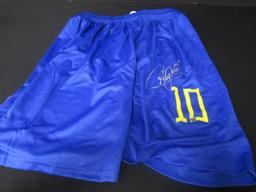 Neymar Jr Signed Soccer Shorts COA Pros