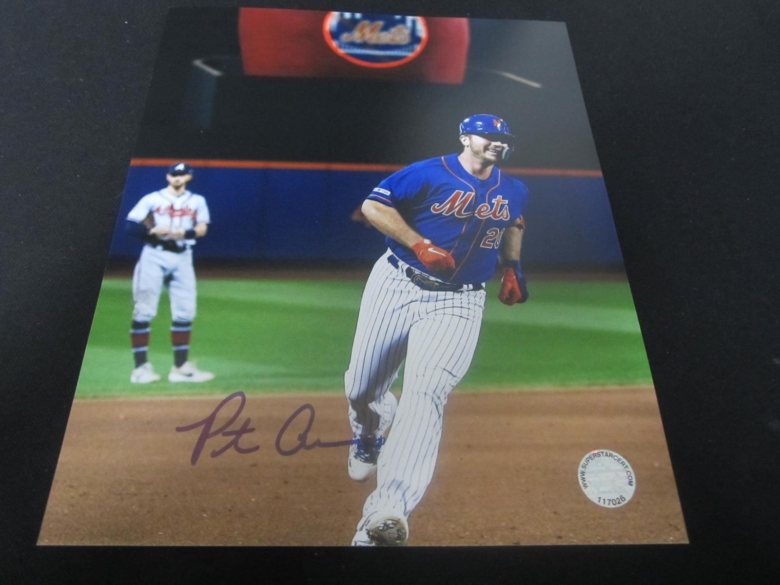 Pete Alonso Signed 8x10 Photo SSC COA