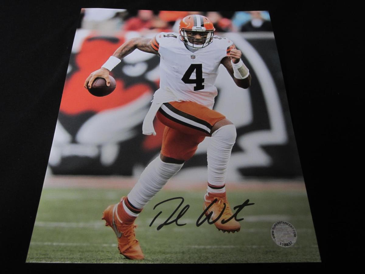 Deshaun Watson Signed 8x10 Photo SSC COA