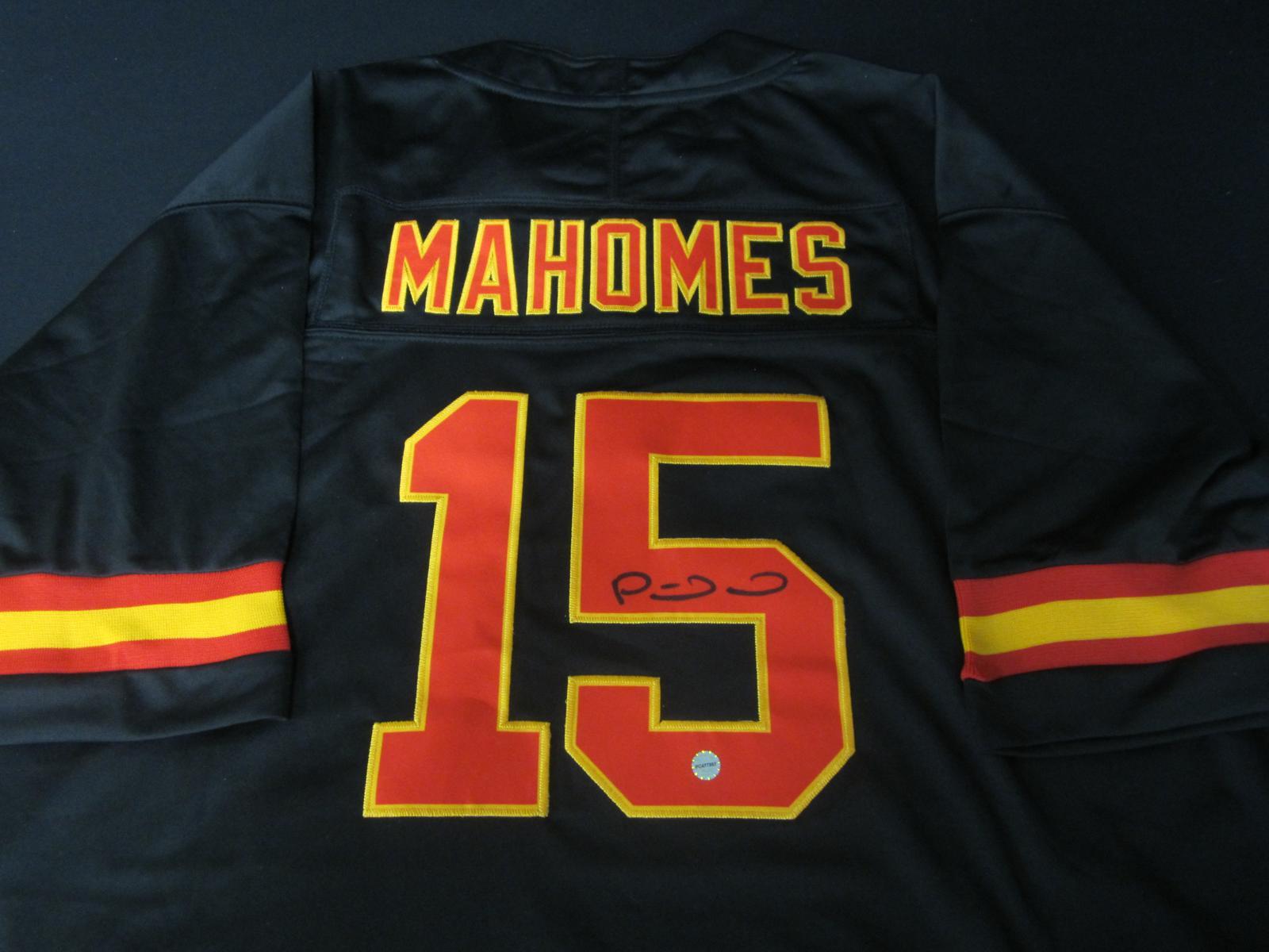 Patrick Mahomes Signed Jersey COA Pros