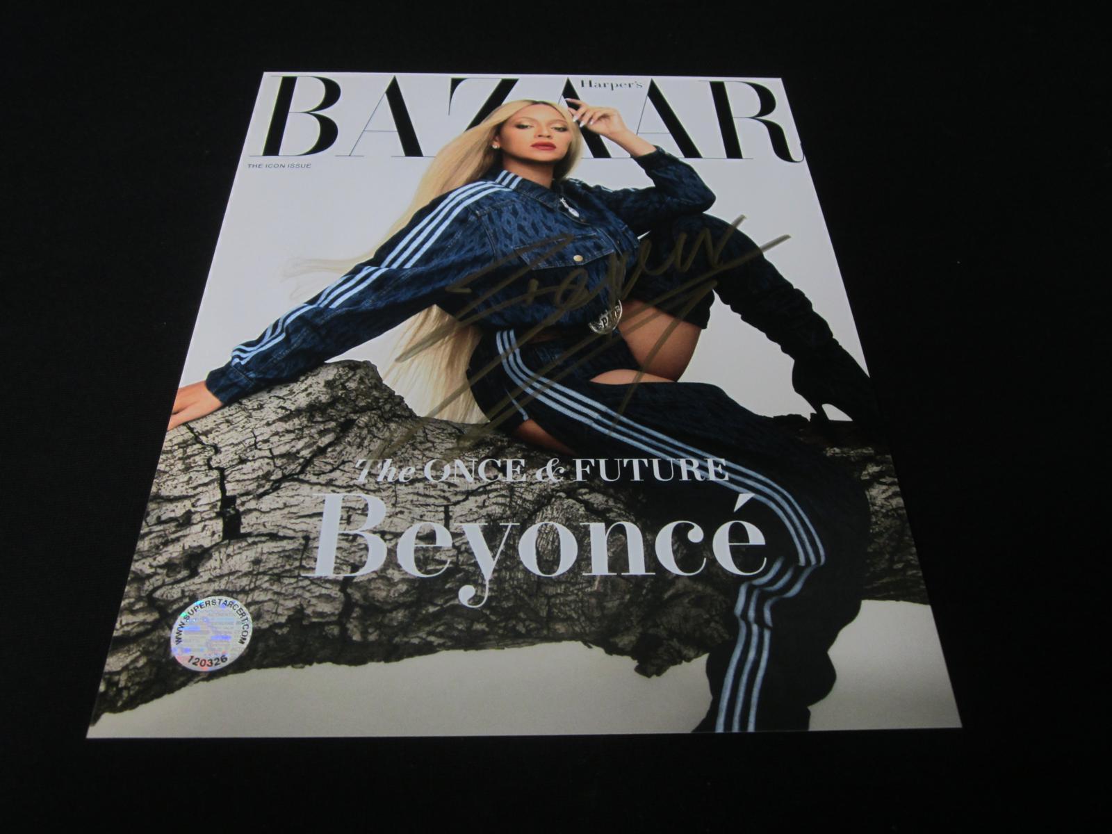 Beyonce Signed 8x10 Photo SSC COA