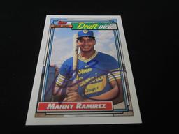 Manny Ramirez Signed Trading Card SSC COA