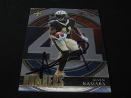 Alvin Kamara Signed Trading Card RCA COA