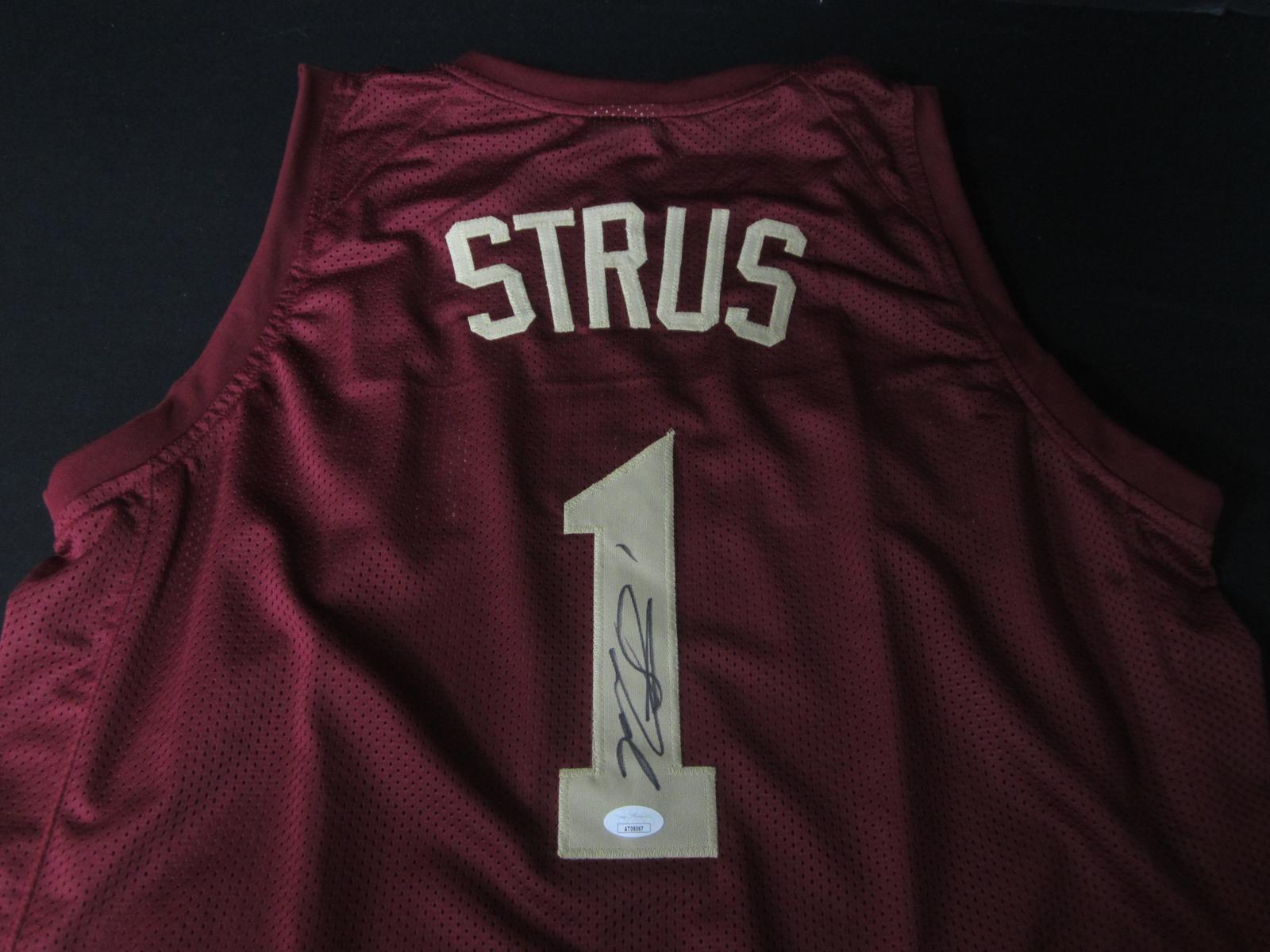 Max Strus Signed Jersey JSA COA