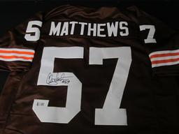 Clay Matthews Signed Jersey JSA COA