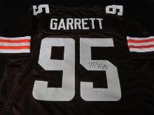 Myles Garrett Signed Jersey JSA COA