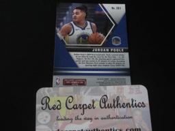 2019-20 MOSAIC JORDAN POOLE AUTOGRAPH RC