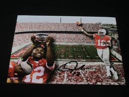 CARDALE JONES SIGNED 8X10 PHOTO OHIO STATE