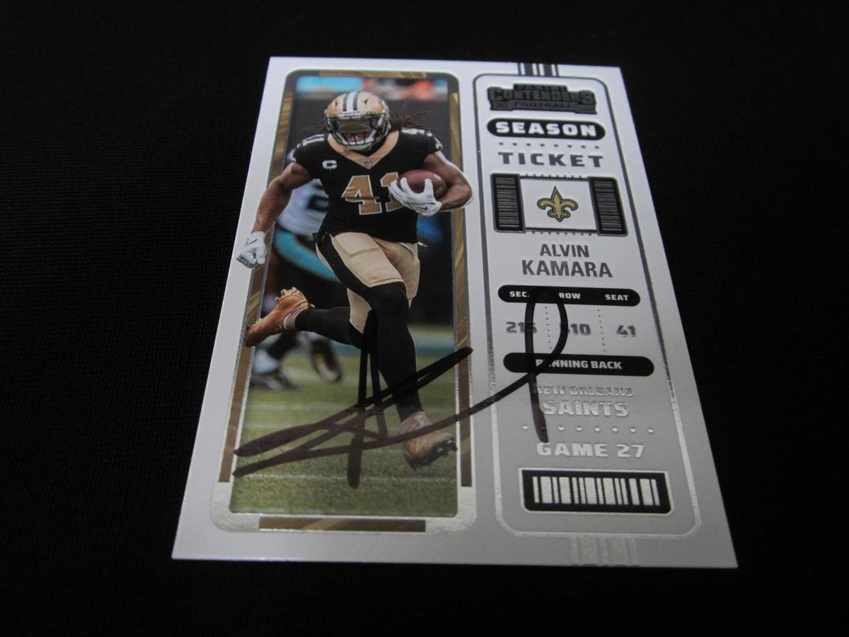 2022 CONTENDERS ALVIN KAMARA AUTOGRAPH