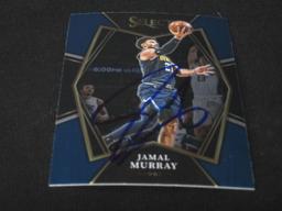 2021-22 SELECT JAMAL MURRAY AUTOGRAPH COA