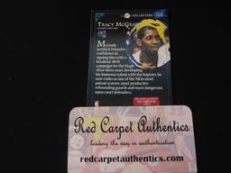 00-01 TOPPS GALLERY TRACY MCGRADY AUTOGRAPH