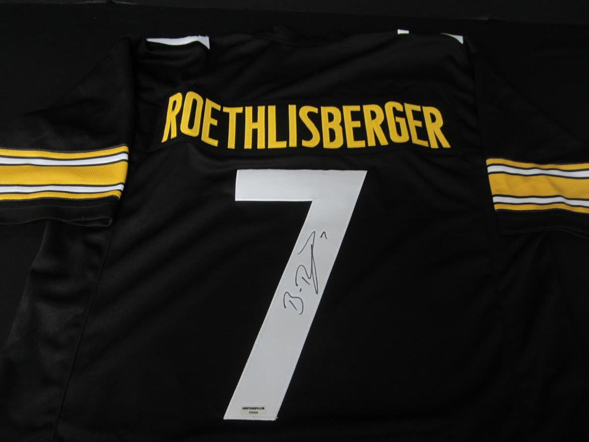 BEN ROETHLISBERGER SIGNED JERSEY GAA COA