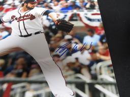 BRYSE WILSON SIGNED 8X10 PHOTO BRAVES JSA