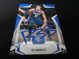 2019-20 PANINI RJ BARRETT AUTOGRAPH RC COA