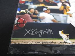 XANDER BOGAERTS SIGNED 8X10 PHOTO COA