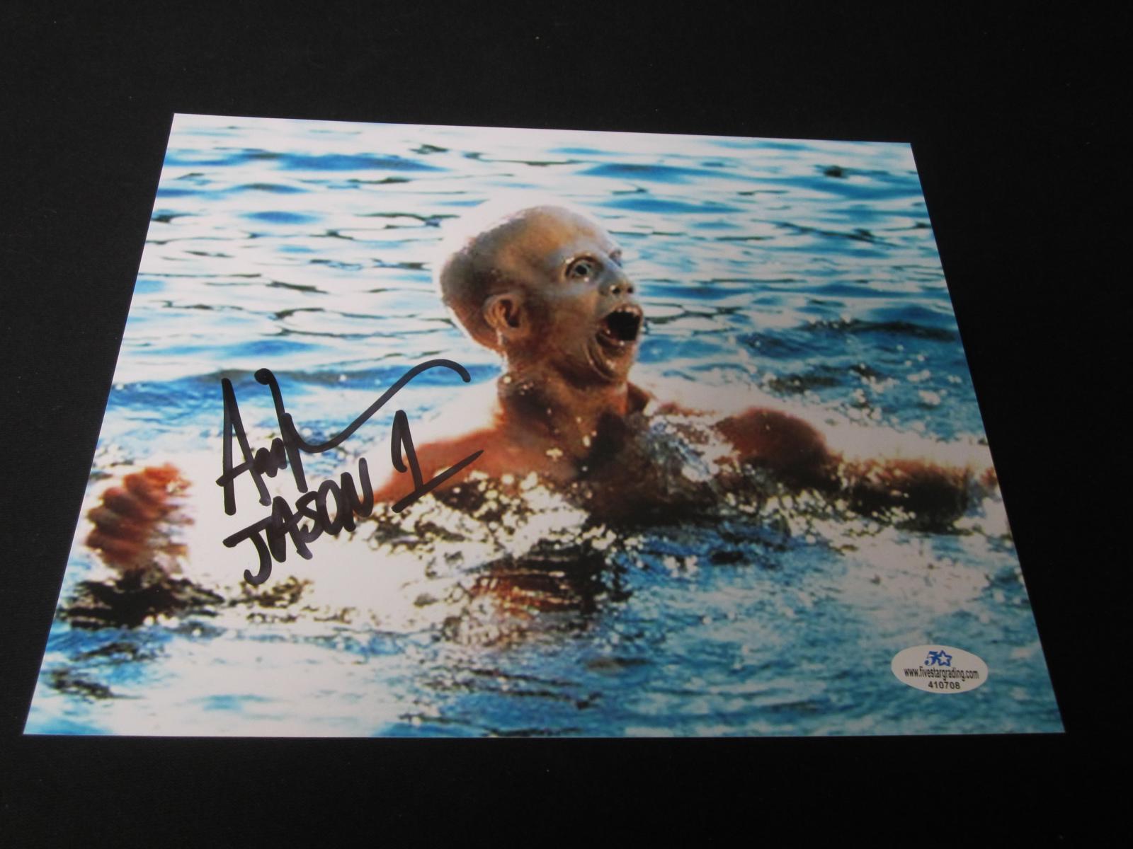 Ari Lehman Signed Jason 8x10 Photo W/Coa