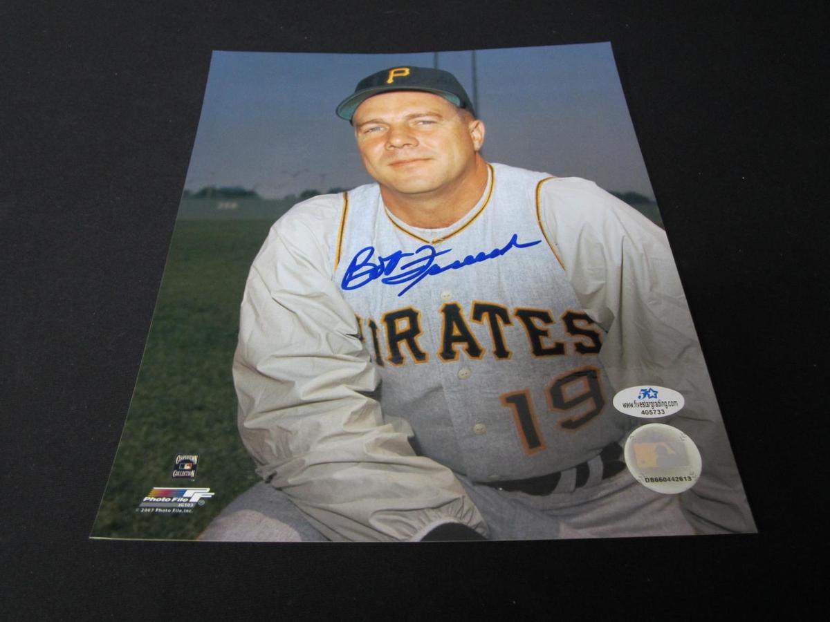 Bob Friend Signed Pirates 8x10 Photo W/Coa