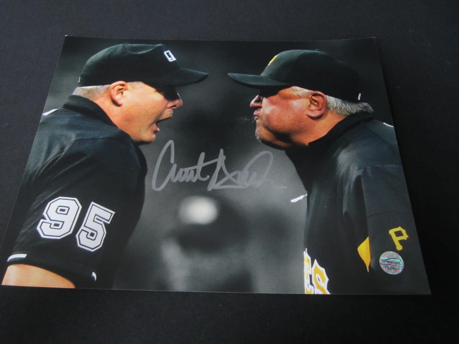 Clint Hurdle signed 8x10 Photo w/coa