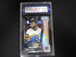 Kawhi Leonard Signed Auto Slabbed Sports Card