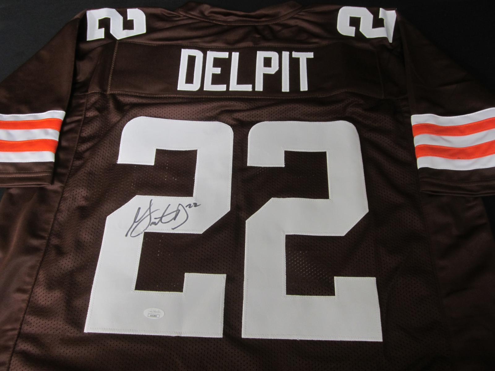 Grant Delpit Browns signed Jersey JSA Coa